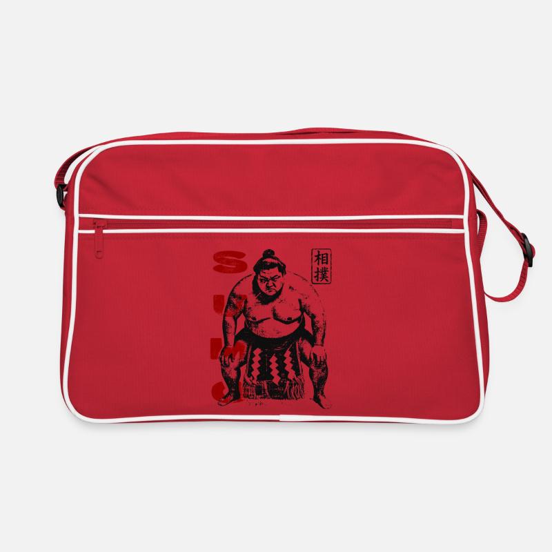 Traditioneller Sumo Ringer Retro Tasche