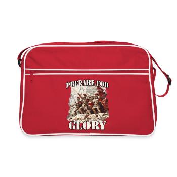Spartan T Agoge Don du guerrier grec - Sac Retro - rouge/blanc - Devant