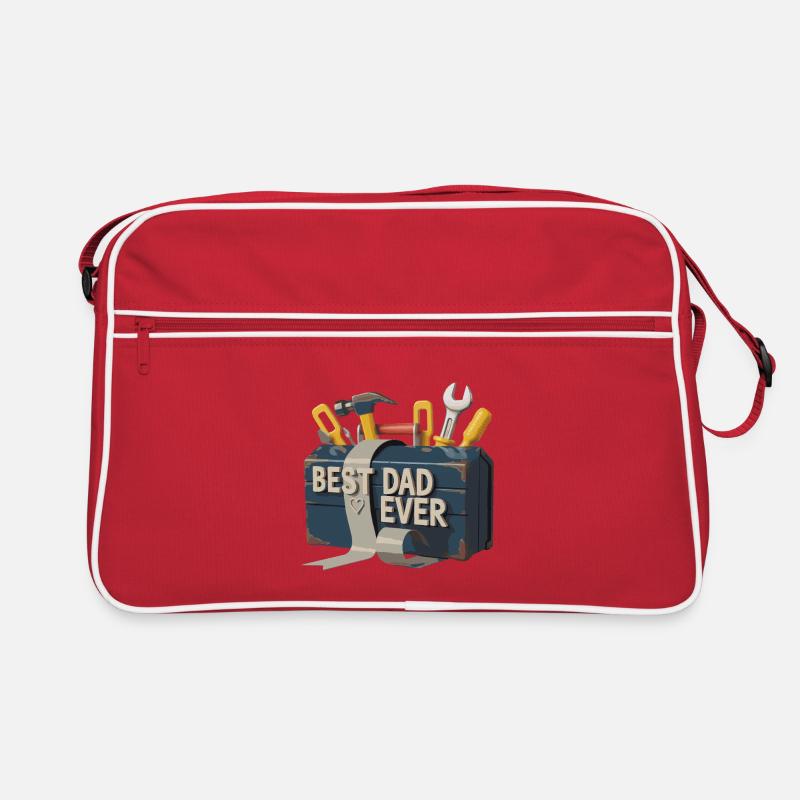 Best Dad Ever Toolbox Retro Bag