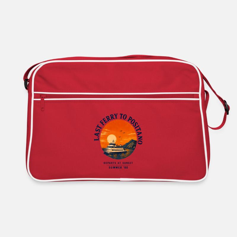 Côte Positano Méditerranée Sac Retro