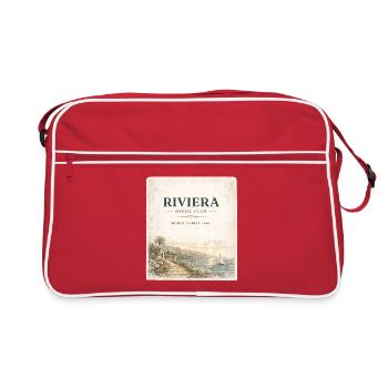 Riviera Social Club Monte-Carlo millésime 1962 - Sac Retro - rouge/blanc - Devant