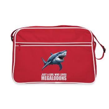 Megalodons Megalodon - Retro Bag - red/white - Front