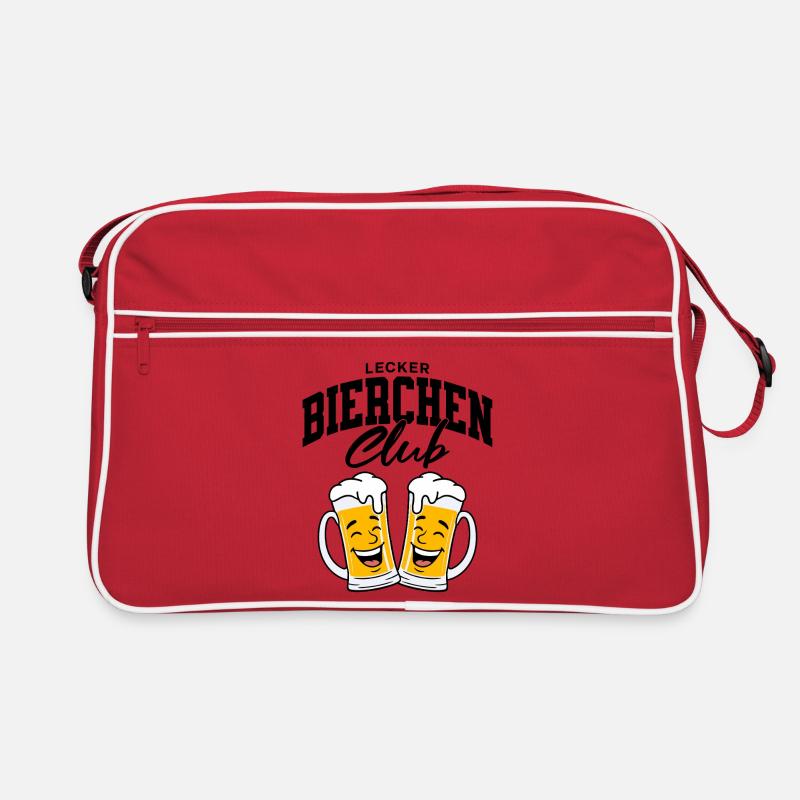 Lecker Bierchen Club Retro Tasche