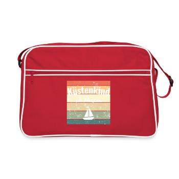Le sentiment de mer pour l’âme - Sac Retro - rouge/blanc - Devant