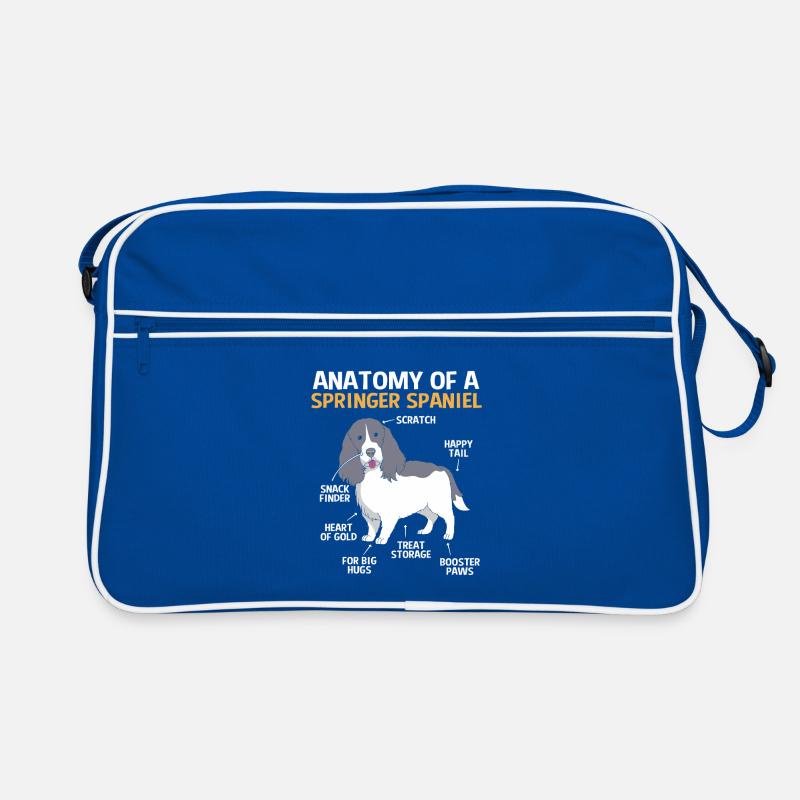 Springer Spaniel Retro Tasche