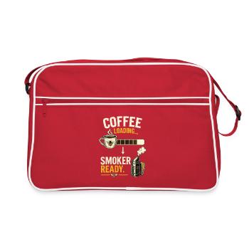Chargement du café Fumoirs prêts - Sac Retro - rouge/blanc - Devant
