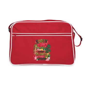 Désolé, je ne peux pas faire un - Sac Retro - rouge/blanc - Devant
