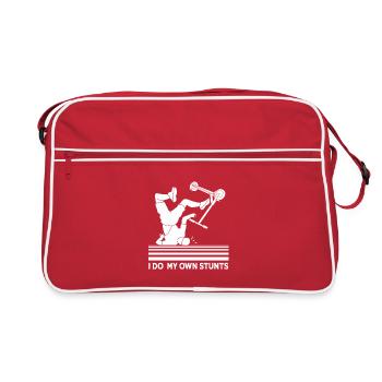 Trottinette Roller - Sac Retro - rouge/blanc - Devant