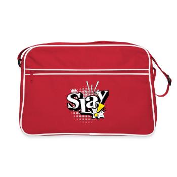 Slay (Superhero Style) - Retro Bag - red/white - Front