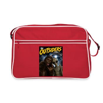 Monsters United: Night Flight - Retro Bag - red/white - Front
