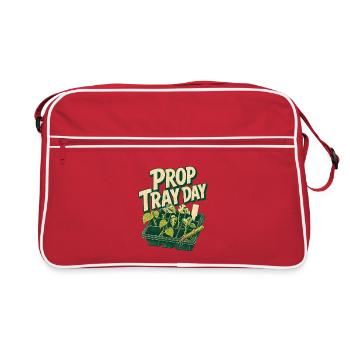 Plateau de propagation Humour de la pépinière de plantes, plateau d’accessoires Da - Sac Retro - rouge/blanc - Devant