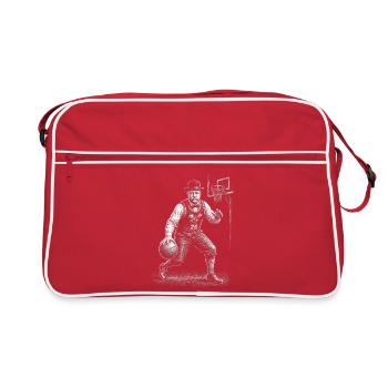 Theodore Roosevelt Basketball - Retro Bag - red/white - Front