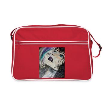 Flamboyante - Sac Retro - rouge/blanc - Devant