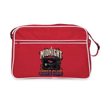 Midnight Video Club Neon - Sac Retro - rouge/blanc - Devant