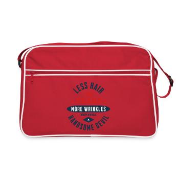 Diable du 70e anniversaire - Sac Retro - rouge/blanc - Devant