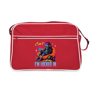 Jeu de Skeleton Gaming Halloween - Sac Retro - rouge/blanc - Devant