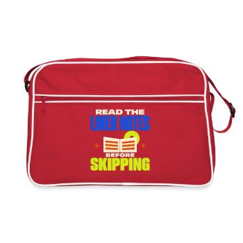Cd-sammler Kompaktplatte Physisches Medium - Retro Tasche - Rot/Weiß - Vorne