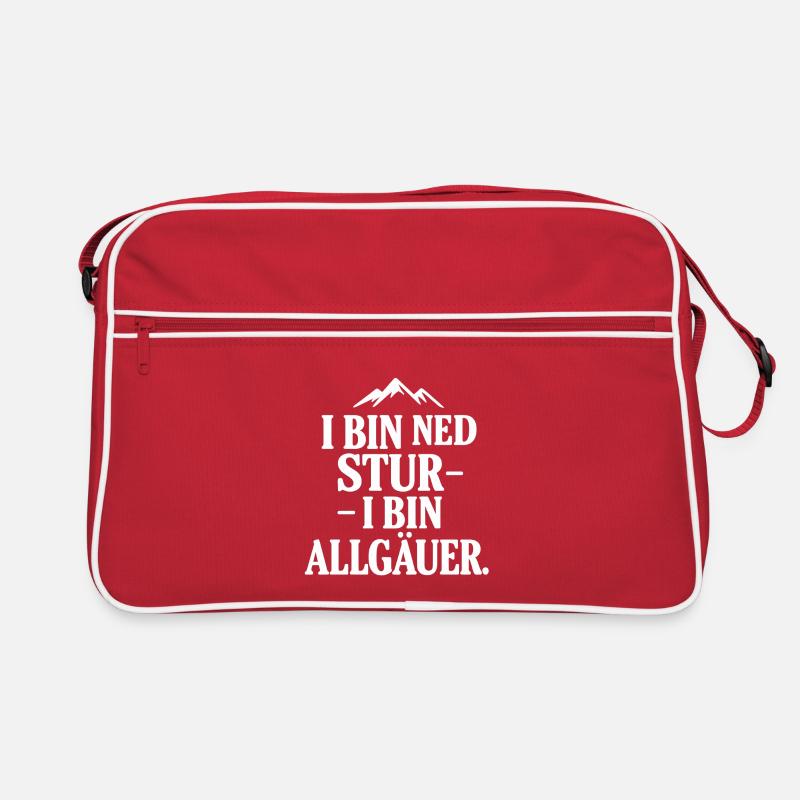 Fierté du dialecte de l’Allgäu Sac Retro