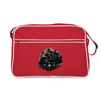 Amour des routiers - Sac Retro - rouge/blanc - Devant