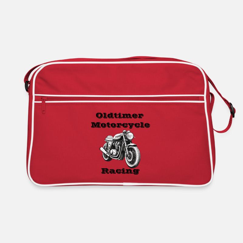 Oldtimer Motorcycle Racing Retro Tasche