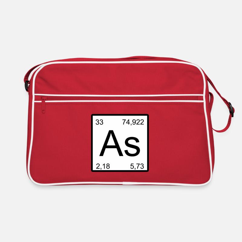 As Element Kunstdruck Retro Tasche