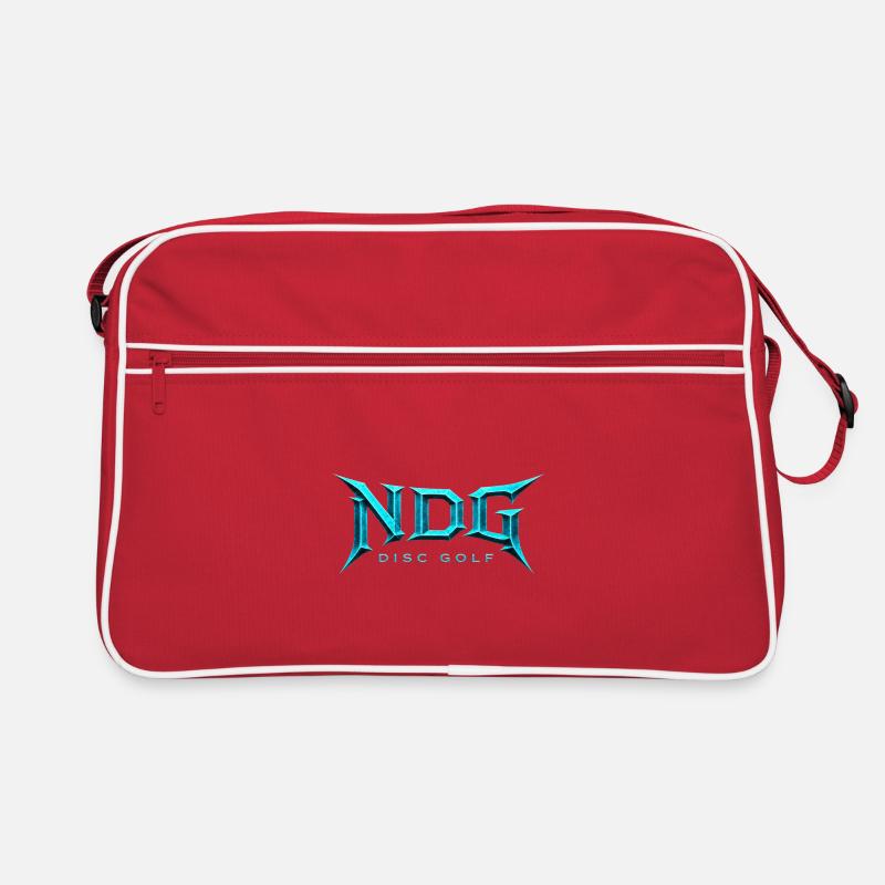 NDG Disc Golf Eislogo-Licht Retro Tasche