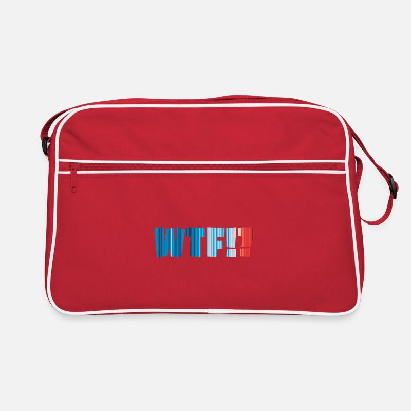 WTF Climate Strips Retro Bag