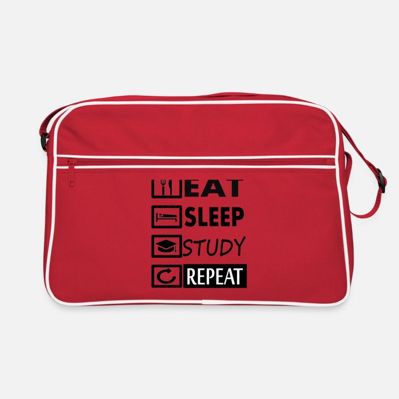 Study Study Student Szudentin Gift Idea Retro Bag