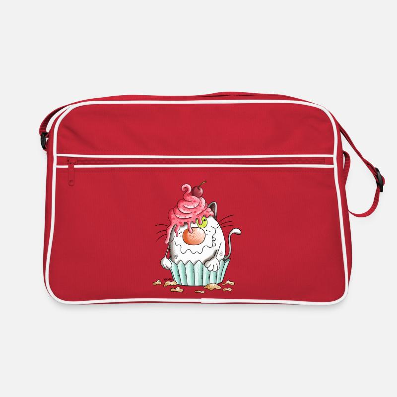 Chat et Muffin Sac Retro