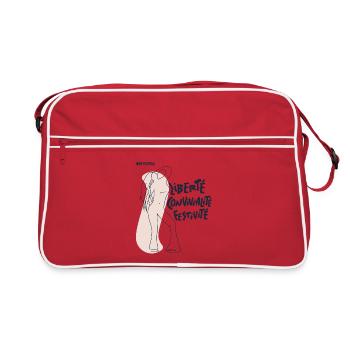 Feel Free Girl - Sac Retro - rouge/blanc - Devant