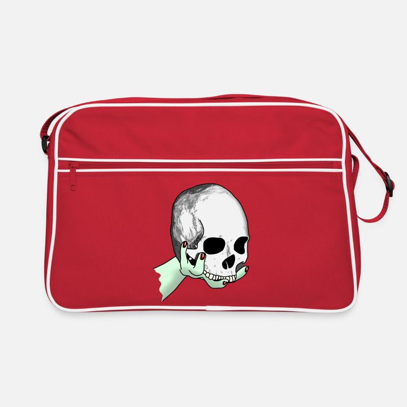 Skull is presented Retro Bag