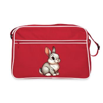 Rabbit - Retro Bag - red/white - Front