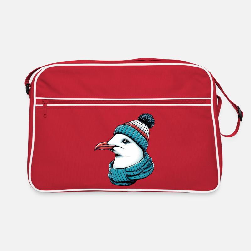 Möwe Retro Tasche