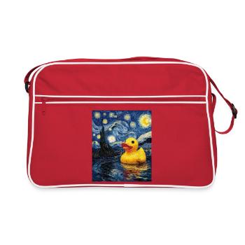 Rubber duck - Retro Bag - red/white - Front