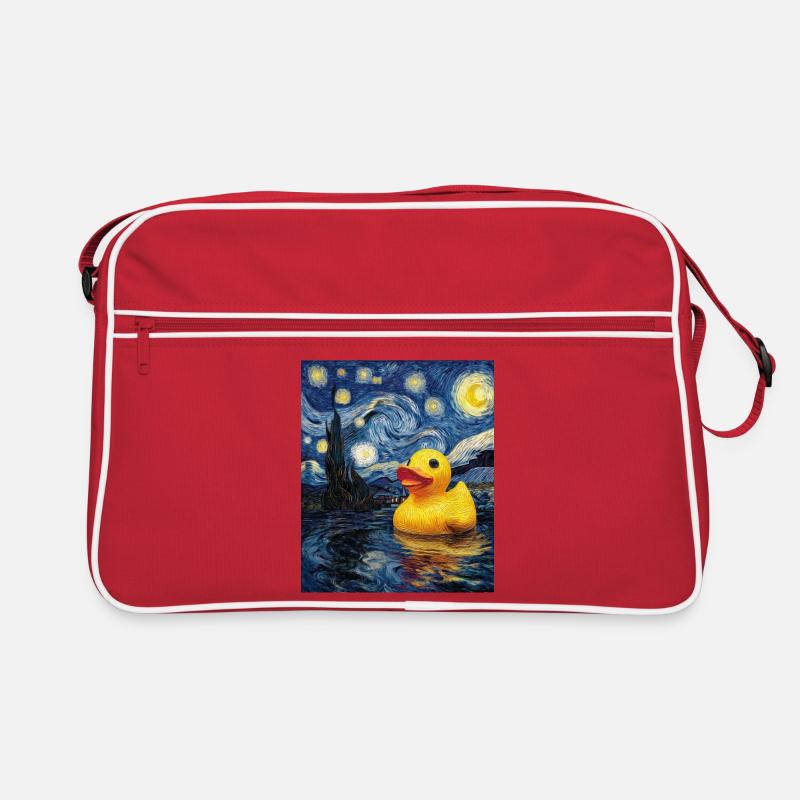Quietscheentchen Retro Tasche