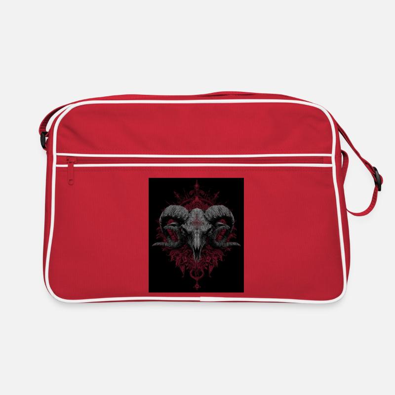 Dark Ramen Skull Retro Bag