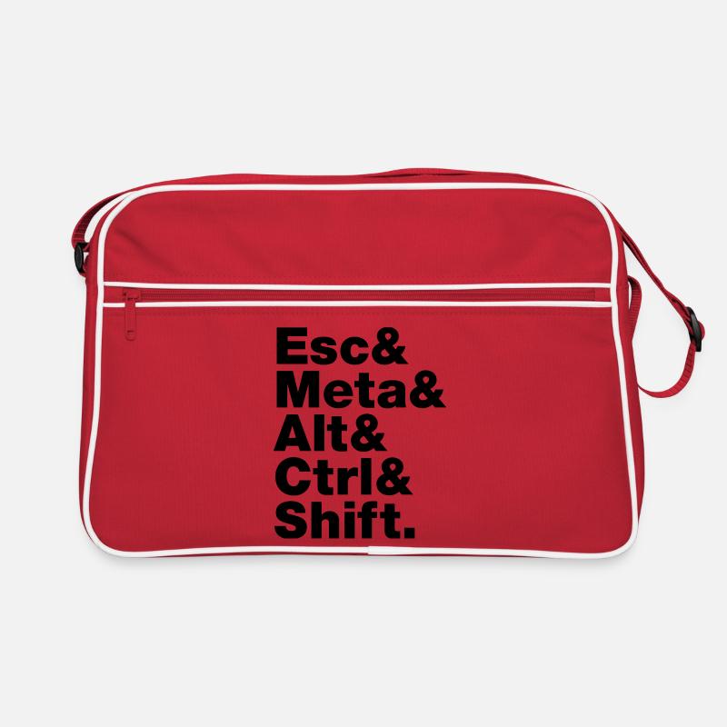 Esc & Meta & Alt & Ctrl & Shift Retro Bag