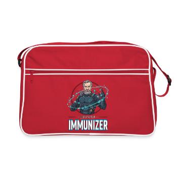 Pasteur Immunizer Armor - Sac Retro - rouge/blanc - Devant