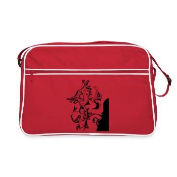 Sakura - Sac Retro - rouge/blanc - Devant