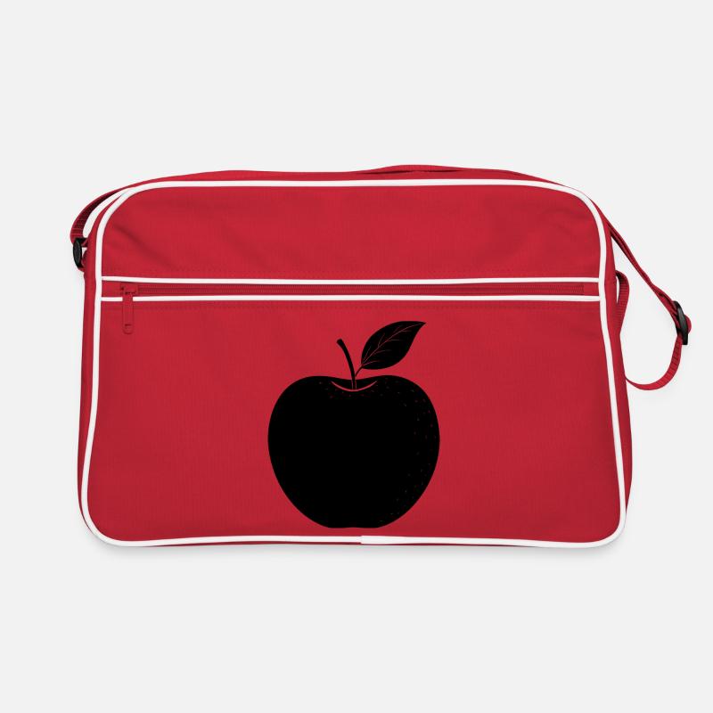Apfel Retro Tasche
