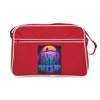 Retro Grower - Retro Tasche - Rot/Weiß - Vorne