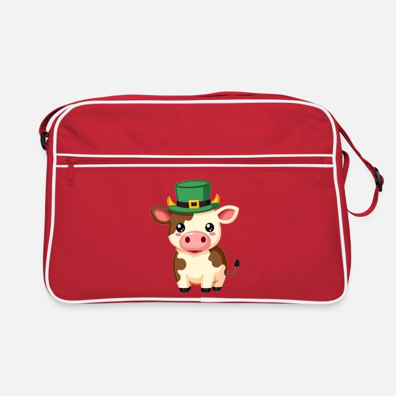 Vache à la Saint-Patrick Sac Retro
