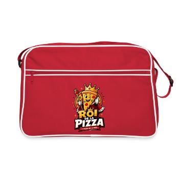 Roi de la Pizza - Sac Retro - rouge/blanc - Devant