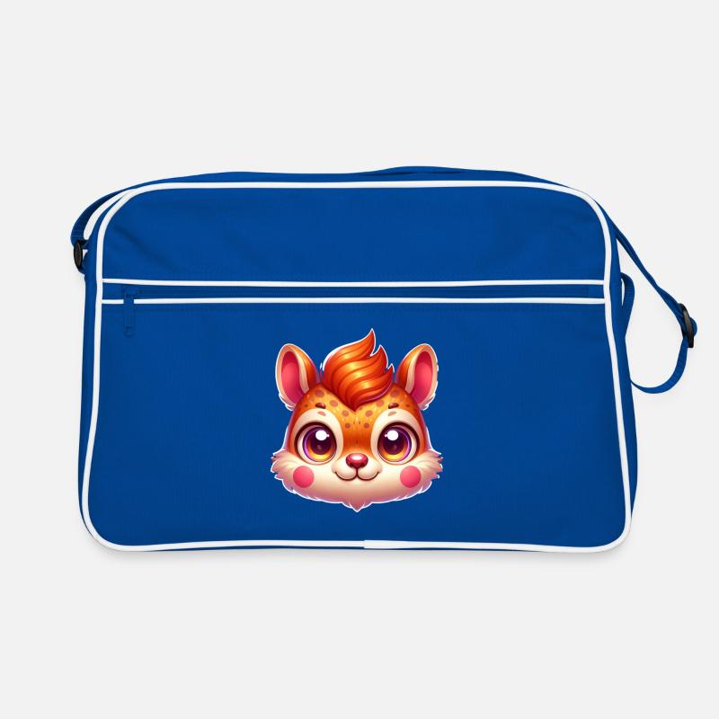 Cute Squirrel Nuts Animal Lover Design Retro Bag