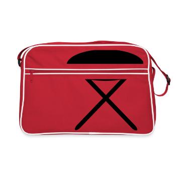 Bar Table Party Party Party Party Party - Retro Bag - red/white - Front
