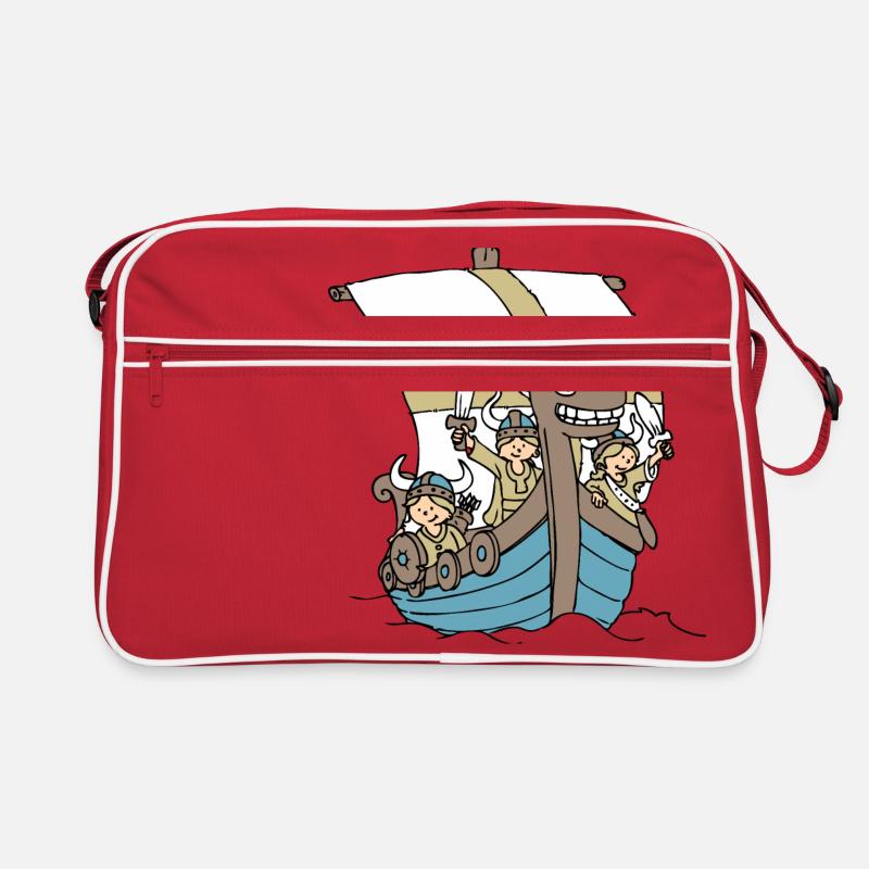 Viking Boat front Sac Retro