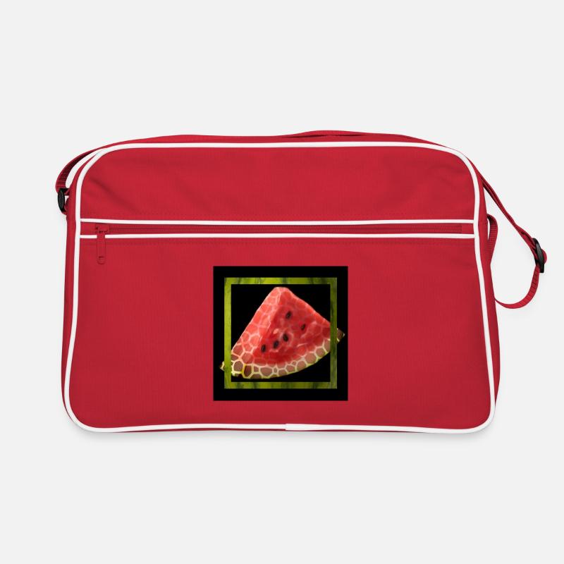 Abstract Watermelon Retro Bag