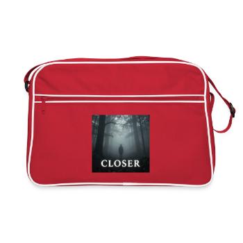Closer by Mark Noone - Retro Bag - red/white - Front
