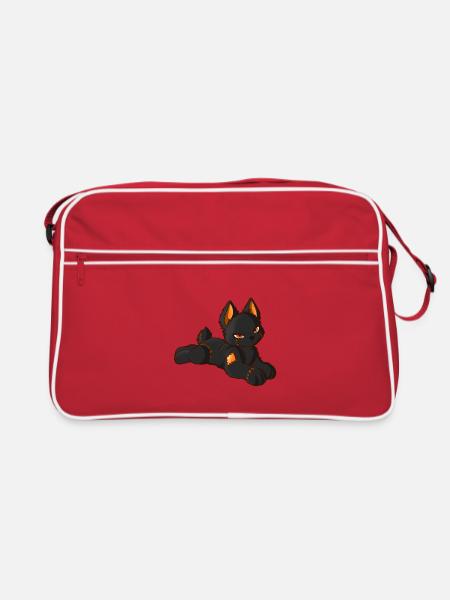 Shui (Bella Donna‘s wicked world) - Retro Tasche - Rot/Weiß