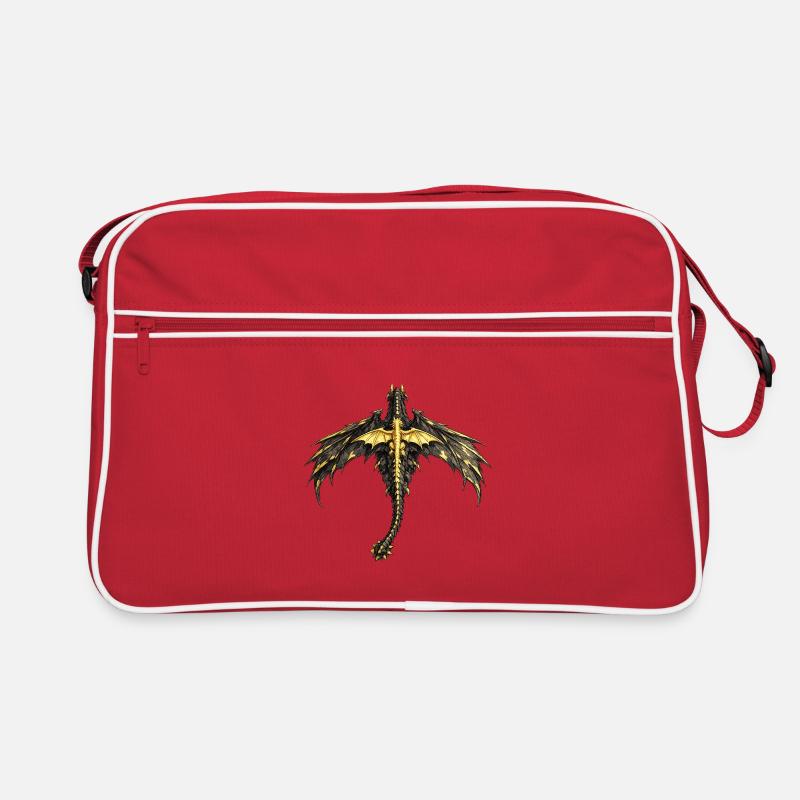Fourth Wing Dragons Retro Bag